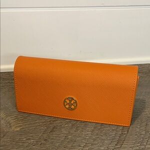 TORY BURCH Orange Sunglasses Case